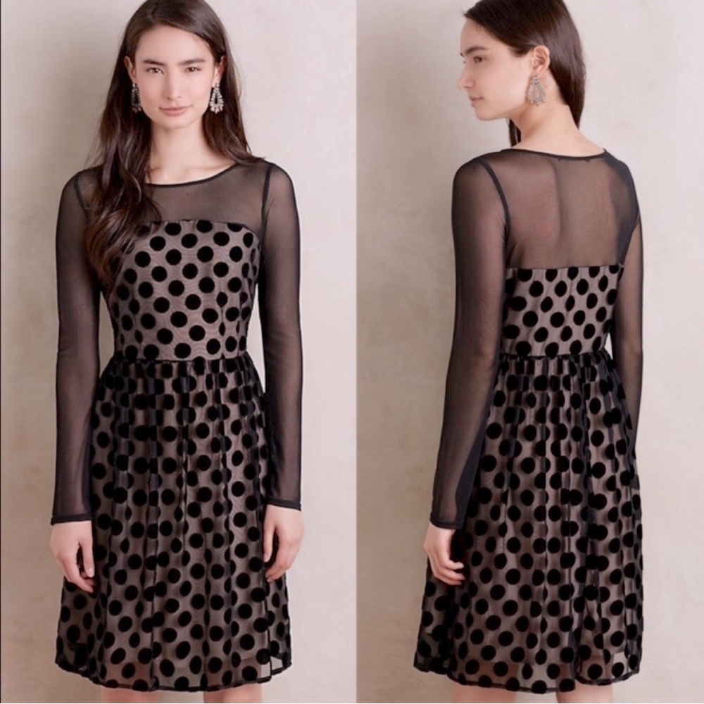 Anthropologie Sunday In Brooklyn Dottie Dress